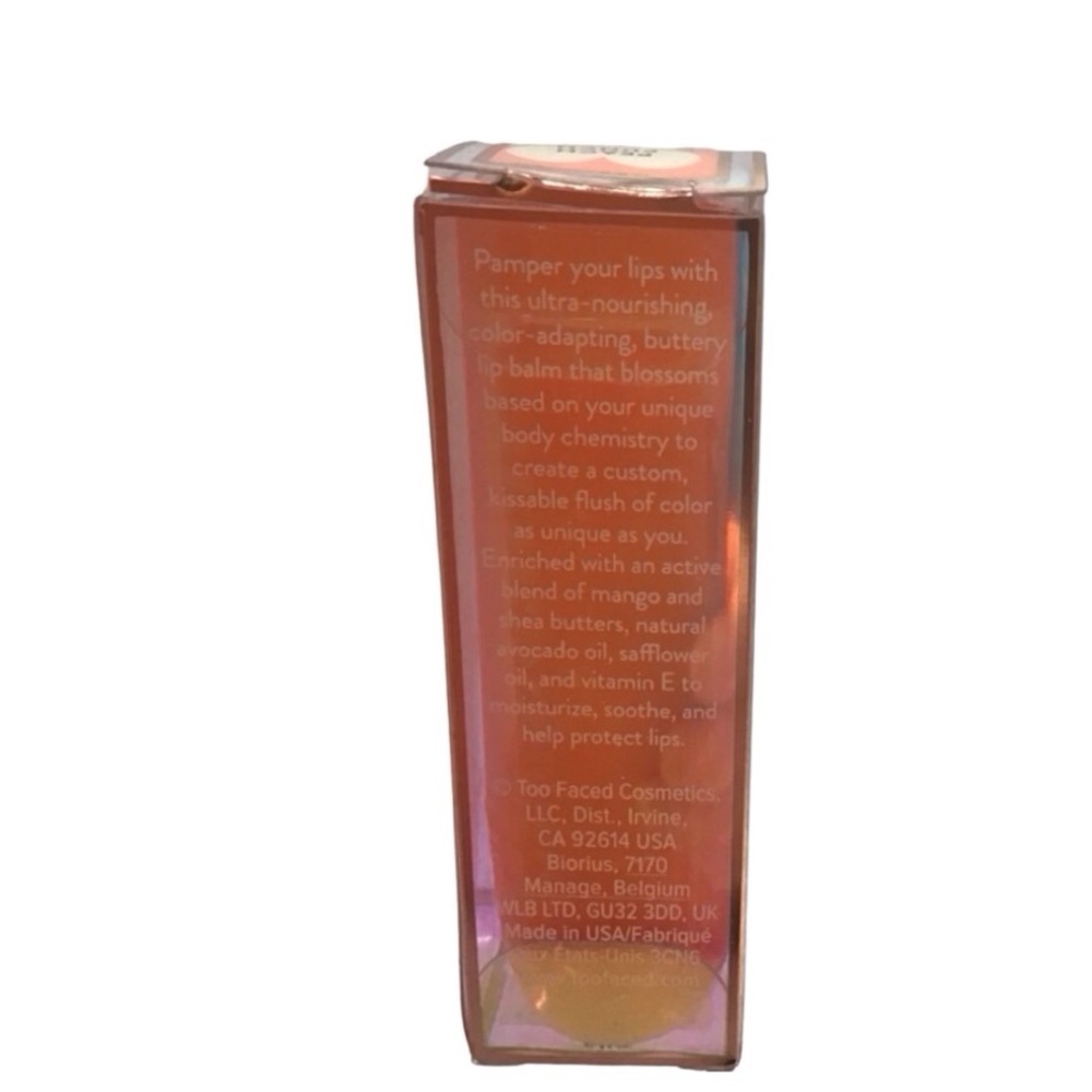 Too Faced Peach Bloom Color Blossoming Lip Balm, Peach Punch - Picture 7 of 9